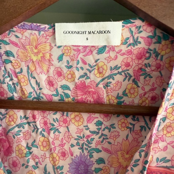 Goodnight Macaroon Boutique Sherry Boho Dress Sz S - Picture 5 of 7